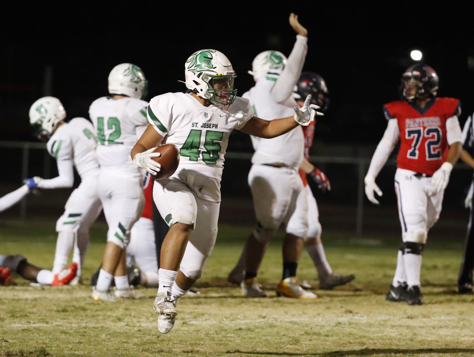 St. Joseph vs San Joaquin Memorial Football